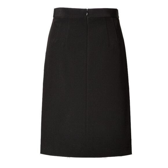 $315 DKNY Black Gold Floral Lace Pencil Skirt Career Cocktail Party NWT 8 D366 - Picture 3 of 3